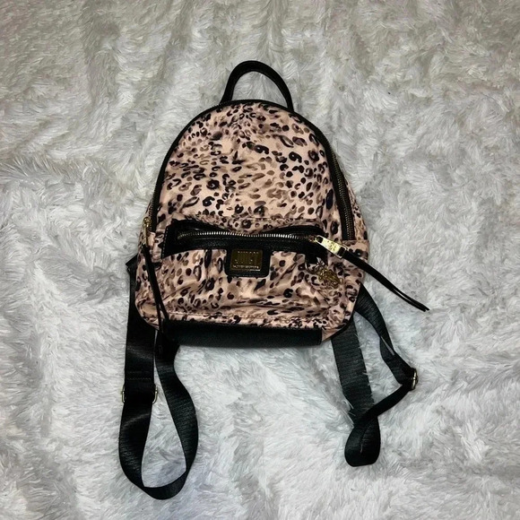 Juicy Couture Cheetah Print / Leopard Small Backpack Purse - Picture 2 of 5